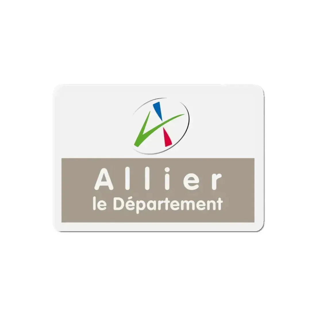 Flag of Allier France - Refrigerator Magnet - The Sticker Space