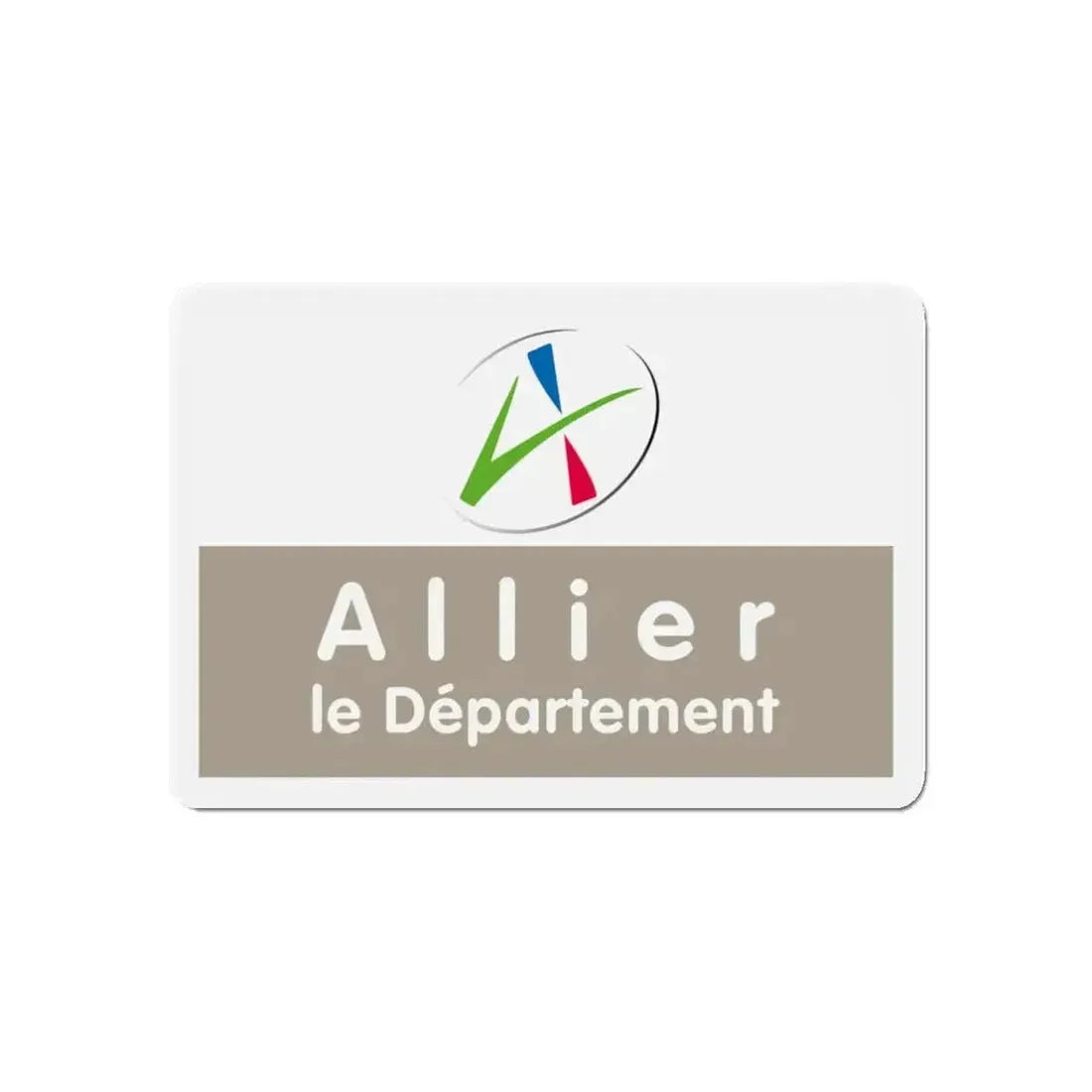 Flag of Allier France - Refrigerator Magnet - The Sticker Space