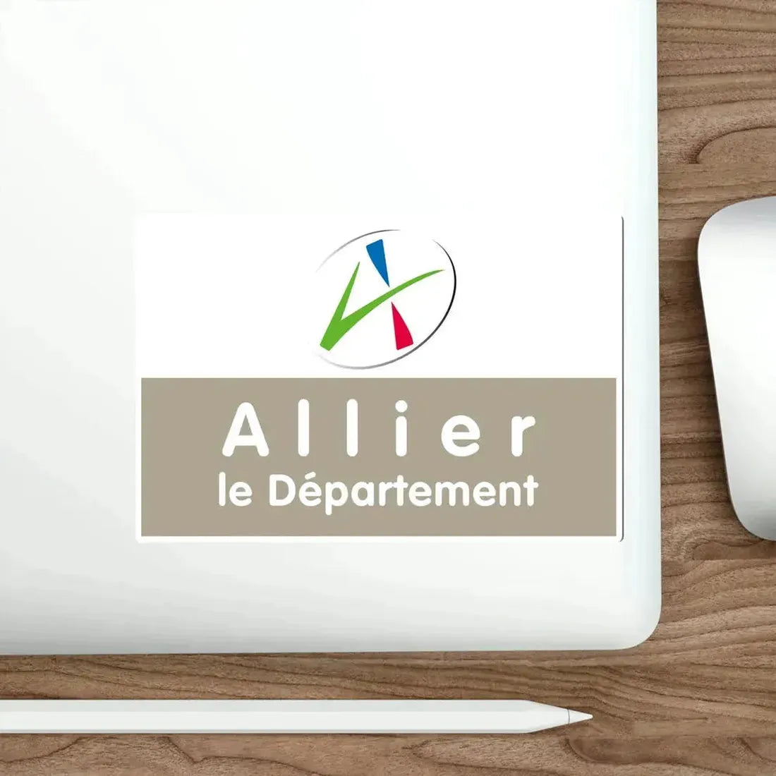 Flag of Allier France STICKER Vinyl Die-Cut Decal - The Sticker Space