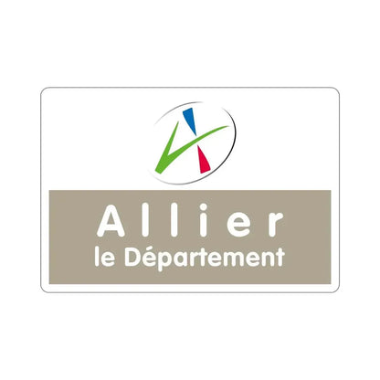 Flag of Allier France STICKER Vinyl Die-Cut Decal - The Sticker Space