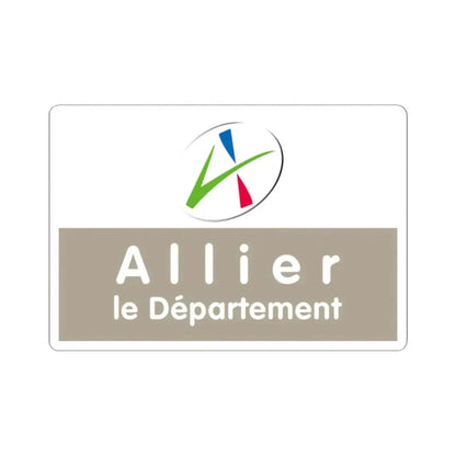 Flag of Allier France - STICKER Vinyl Kiss-Cut Decal - The Sticker Space