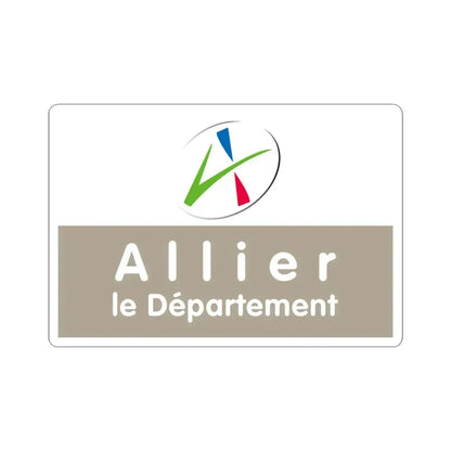 Flag of Allier France - STICKER Vinyl Kiss-Cut Decal - The Sticker Space