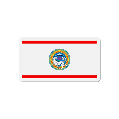 Flag of Almaty Kazakhstan - Die-Cut Magnet-6 × 6"-The Sticker Space