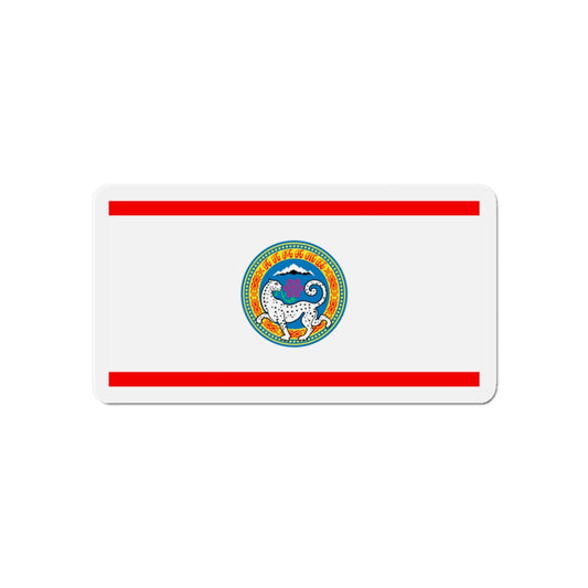 Flag of Almaty Kazakhstan - Die-Cut Magnet-6 × 6"-The Sticker Space