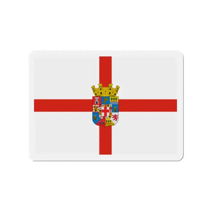 Flag of Almería Spain - Refrigerator Magnet 2 Inch - The Sticker Space