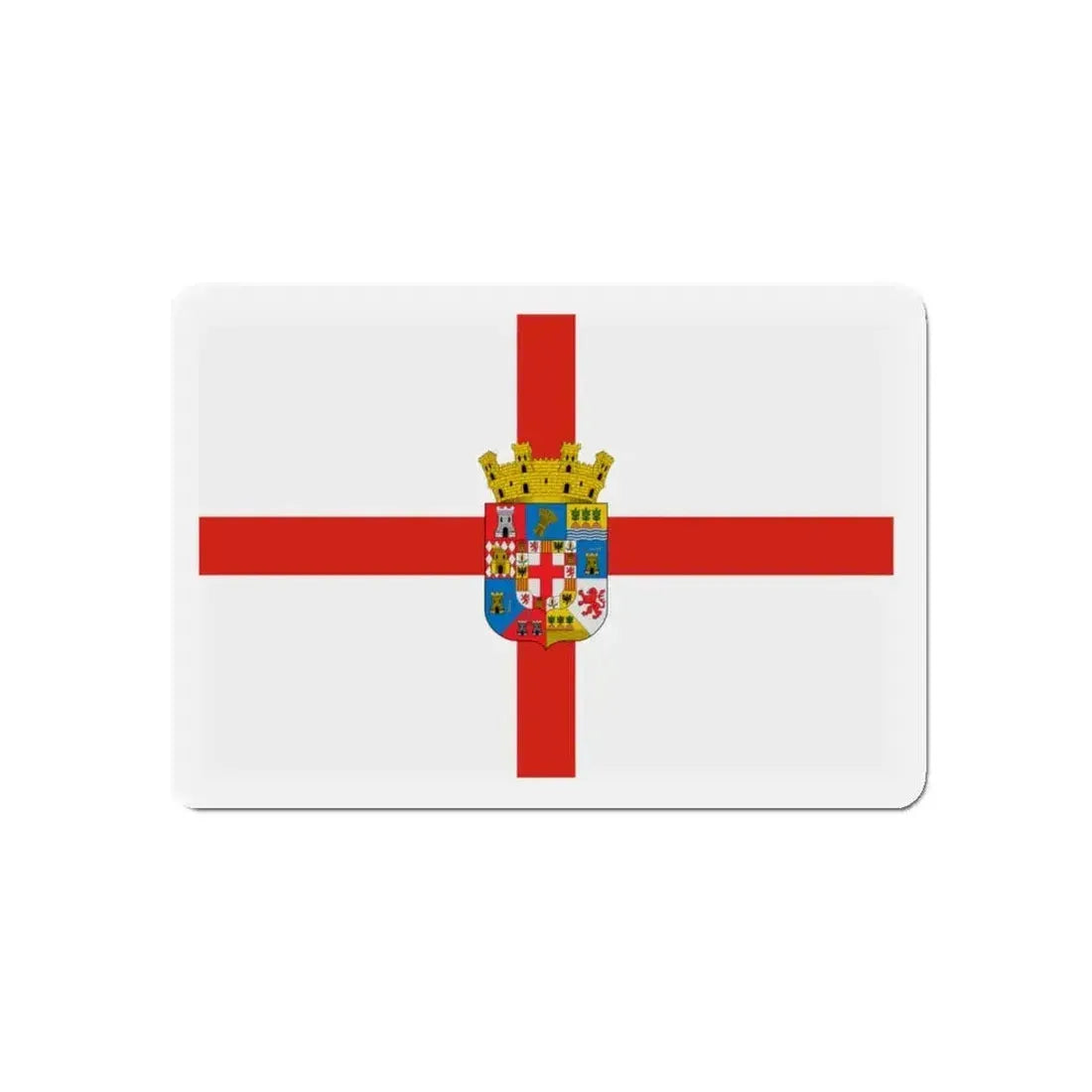 Flag of Almería Spain - Refrigerator Magnet - The Sticker Space
