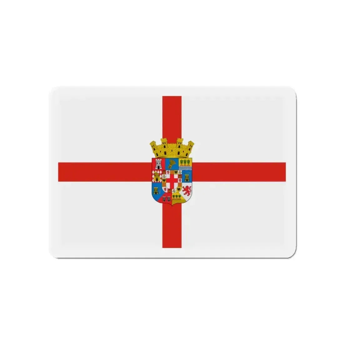 Flag of Almería Spain - Refrigerator Magnet - The Sticker Space
