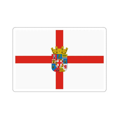 Flag of Almería Spain STICKER Vinyl Die-Cut Decal 2 Inch - The Sticker Space