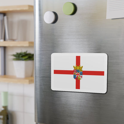 Flag of Almería Spain - Die-Cut Magnet-The Sticker Space