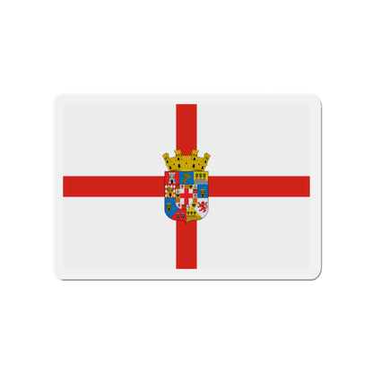 Flag of Almería Spain - Die-Cut Magnet-3" x 3"-The Sticker Space