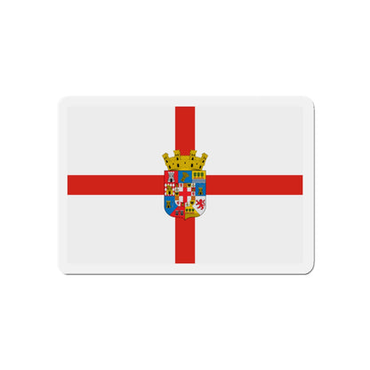 Flag of Almería Spain - Die-Cut Magnet-5" x 5"-The Sticker Space