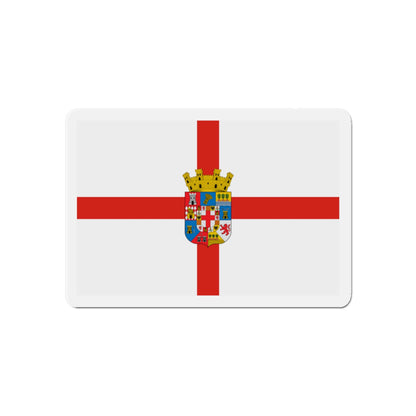 Flag of Almería Spain - Die-Cut Magnet-6 × 6"-The Sticker Space