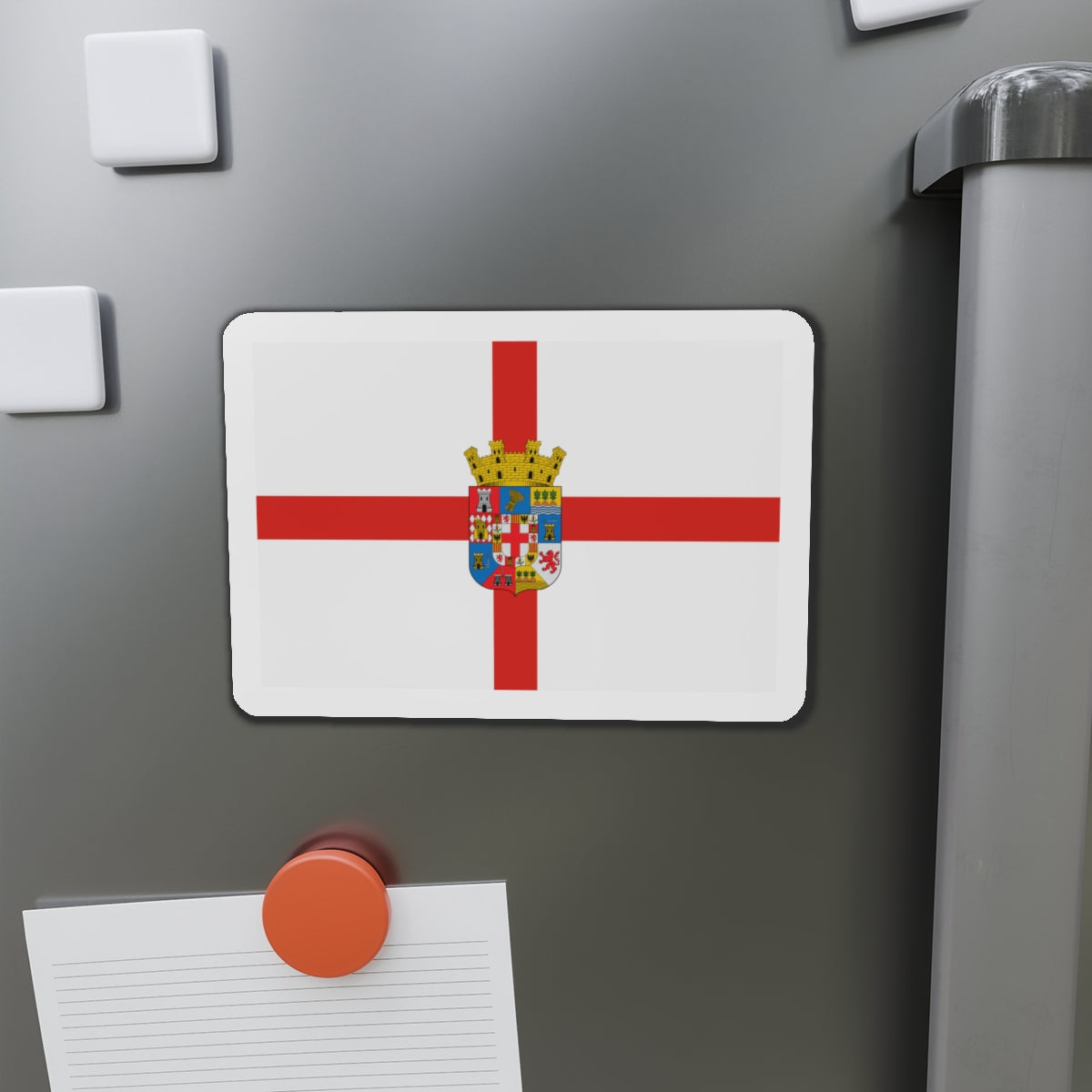 Flag of Almería Spain - Die-Cut Magnet-The Sticker Space