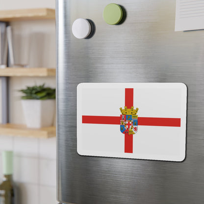 Flag of Almería Spain - Die-Cut Magnet-The Sticker Space