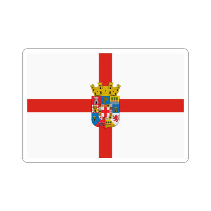 Flag of Almería Spain STICKER Vinyl Die-Cut Decal-3 Inch-The Sticker Space