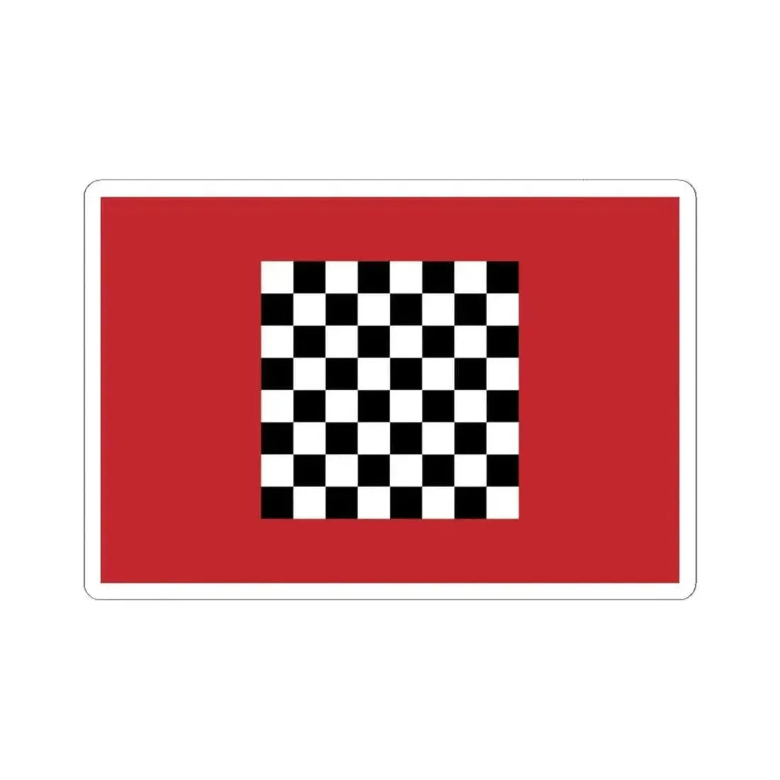 Flag of Almohad Dynasty 1147-1269 (Algeria) STICKER Vinyl Kiss-Cut Decal 6 Inch White - The Sticker Space