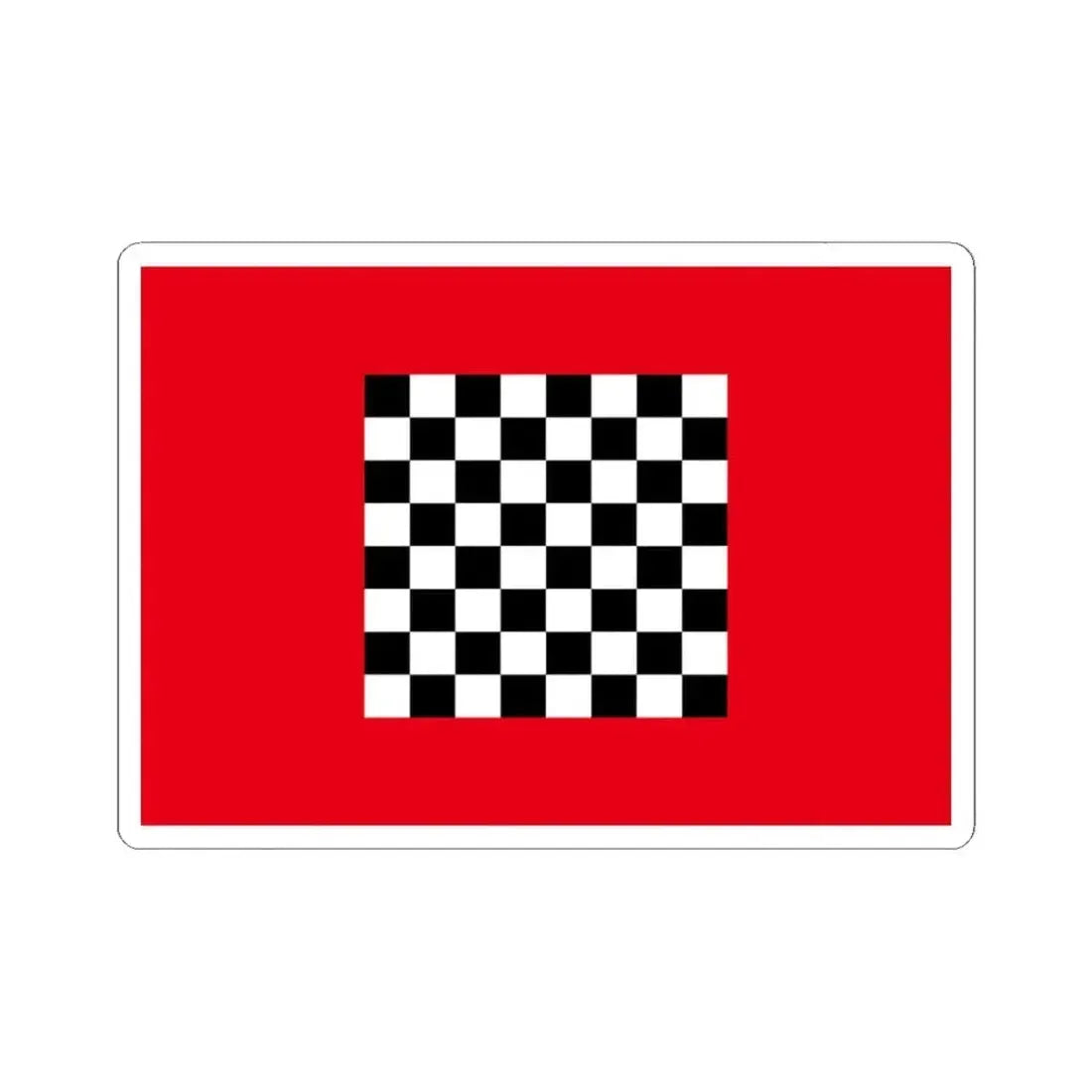 Flag of Almohad Dynasty (Algeria) STICKER Vinyl Kiss-Cut Decal 3 Inch White - The Sticker Space