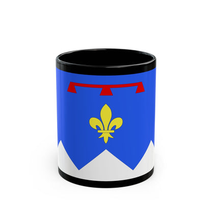 Flag of Alpes de Haute Provence France 2 - Black Coffee Mug-11oz-The Sticker Space