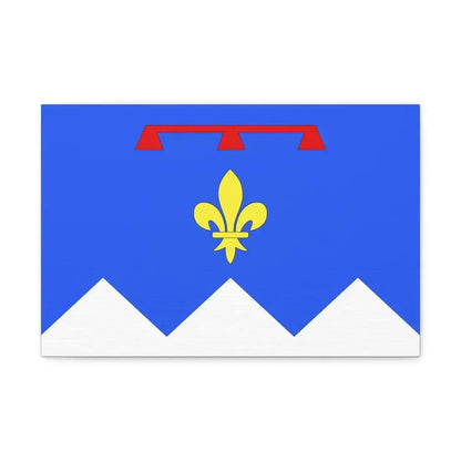Flag of Alpes de Haute Provence France 2 - Canvas Wall Art 18″ x 12″ 1.25" - The Sticker Space