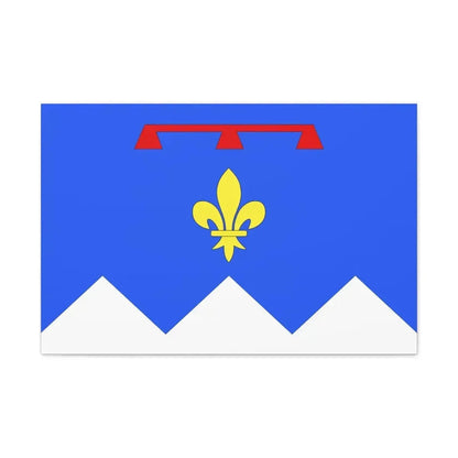 Flag of Alpes de Haute Provence France 2 - Canvas Wall Art 30" x 20" 1.25" - The Sticker Space
