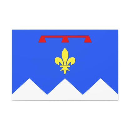 Flag of Alpes de Haute Provence France 2 - Canvas Wall Art 36" x 24" 1.25" - The Sticker Space