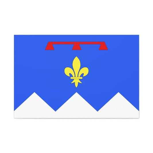 Flag of Alpes de Haute Provence France 2 - Canvas Wall Art 36" x 24" 1.25" - The Sticker Space
