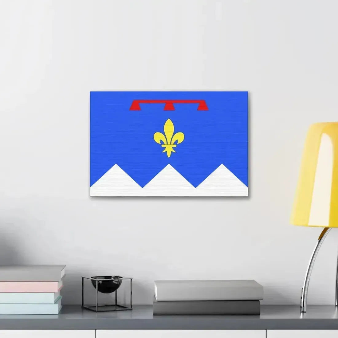 Flag of Alpes de Haute Provence France 2 - Canvas Wall Art - The Sticker Space