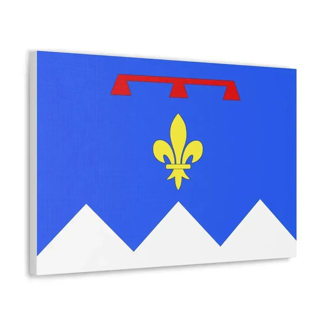 Flag of Alpes de Haute Provence France 2 - Canvas Wall Art - The Sticker Space