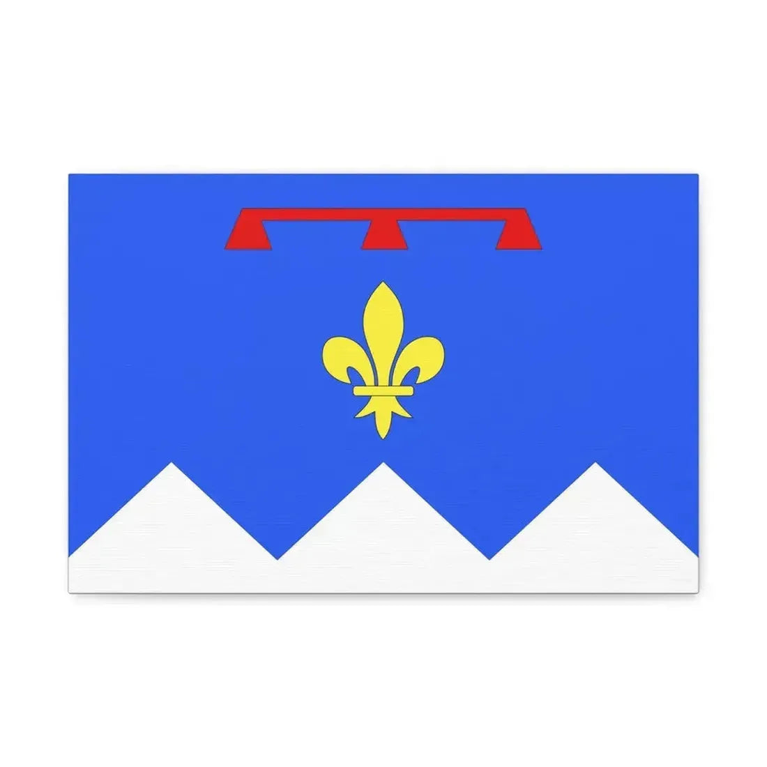 Flag of Alpes de Haute Provence France 2 - Canvas Wall Art - The Sticker Space
