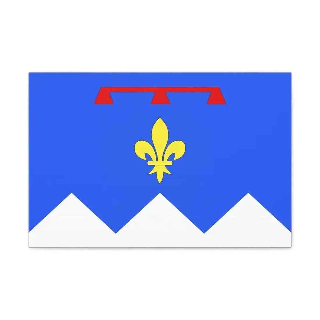Flag of Alpes de Haute Provence France 2 - Canvas Wall Art - The Sticker Space