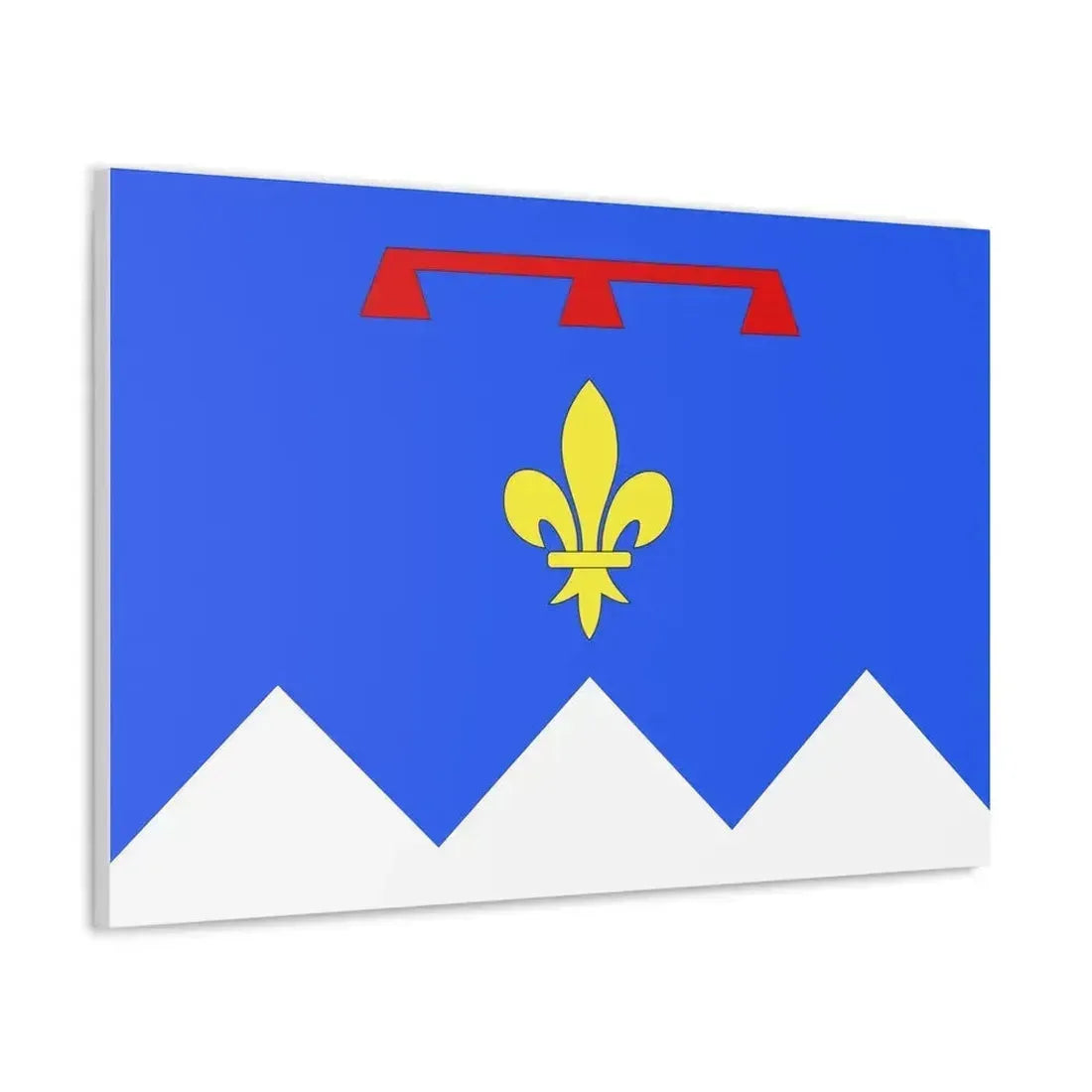 Flag of Alpes de Haute Provence France 2 - Canvas Wall Art - The Sticker Space