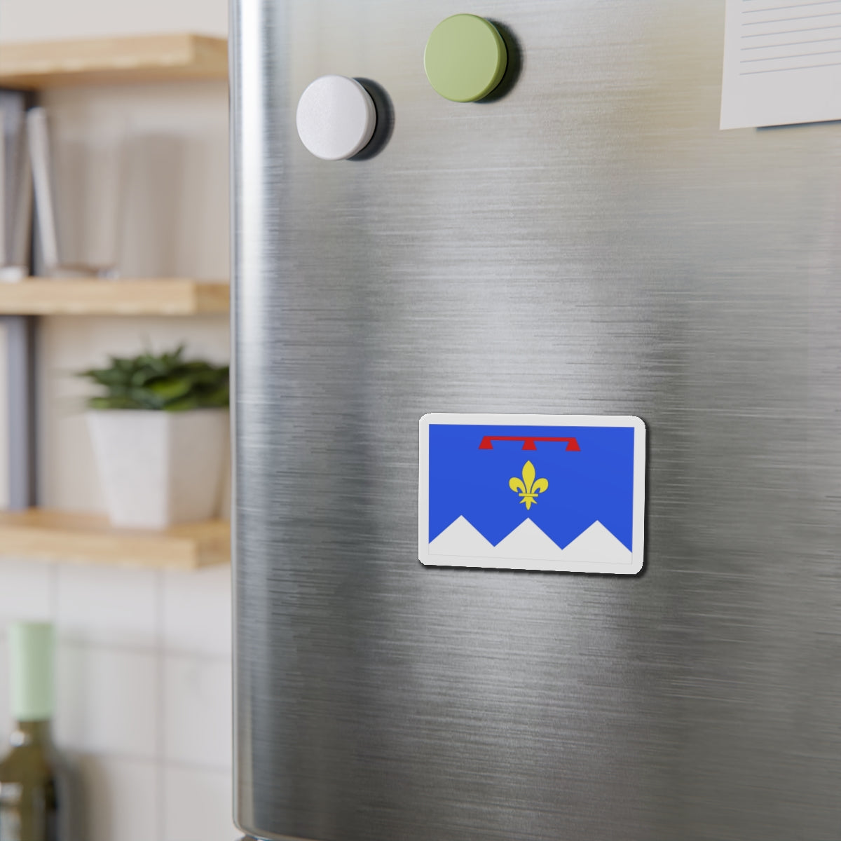 Flag of Alpes de Haute Provence France 2 - Die-Cut Magnet-The Sticker Space