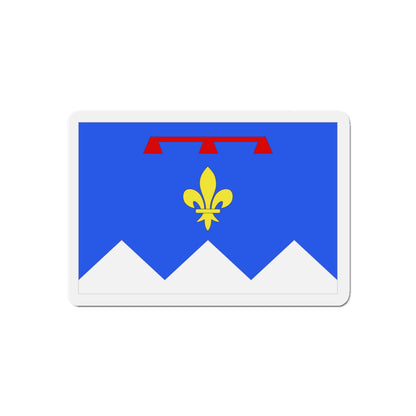 Flag of Alpes de Haute Provence France 2 - Die-Cut Magnet-4" x 4"-The Sticker Space