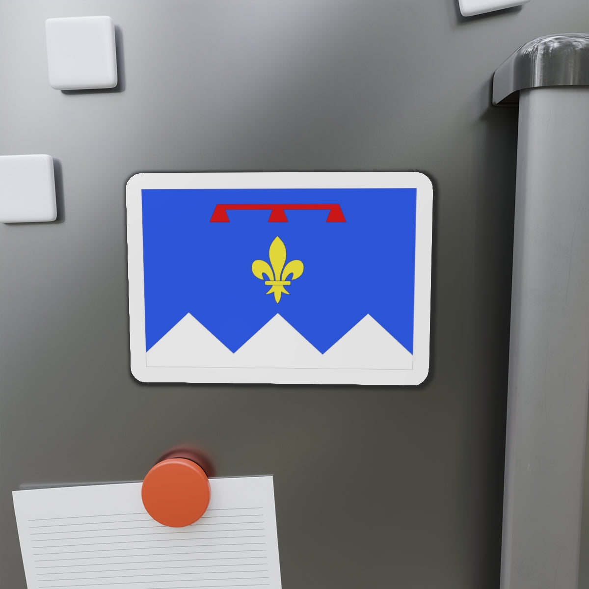 Flag of Alpes de Haute Provence France 2 - Die-Cut Magnet-The Sticker Space