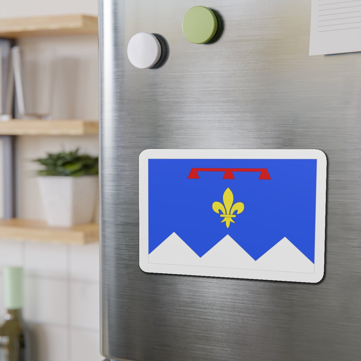 Flag of Alpes de Haute Provence France 2 - Die-Cut Magnet-The Sticker Space