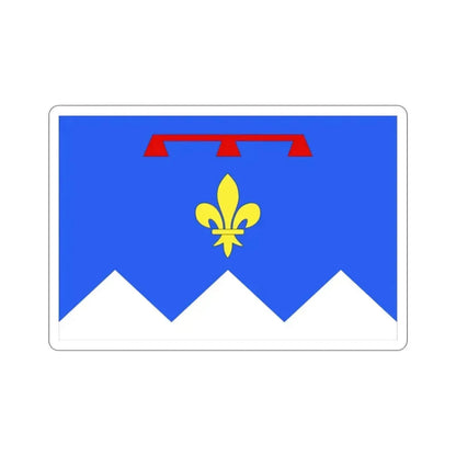 Flag of Alpes de Haute Provence France 2 STICKER Vinyl Die-Cut Decal 2 Inch - The Sticker Space