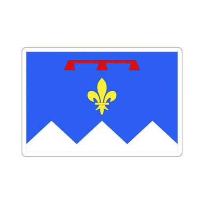 Flag of Alpes de Haute Provence France 2 STICKER Vinyl Die-Cut Decal 3 Inch - The Sticker Space
