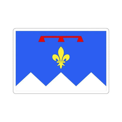 Flag of Alpes de Haute Provence France 2 STICKER Vinyl Die-Cut Decal 5 Inch - The Sticker Space