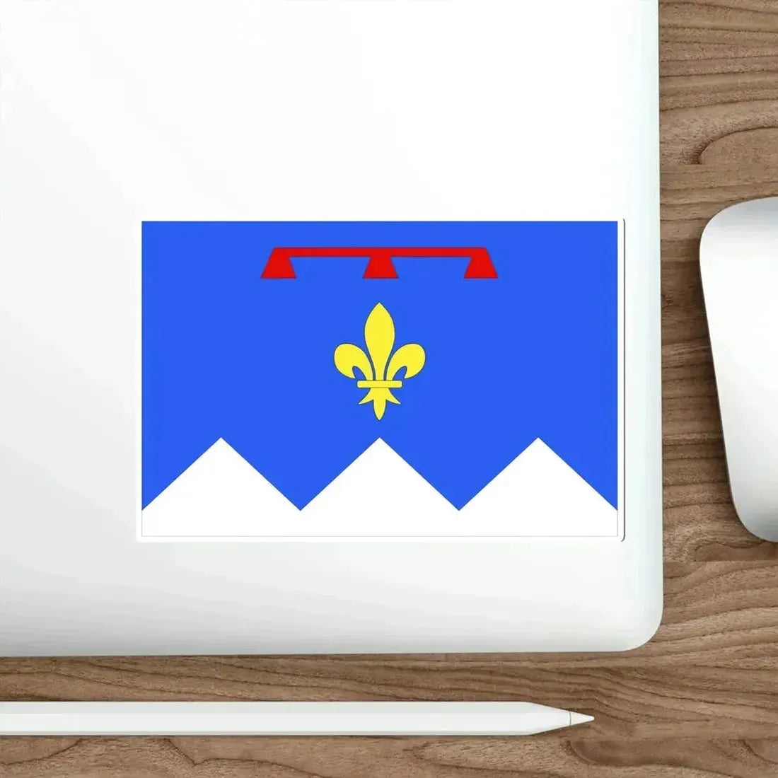 Flag of Alpes de Haute Provence France 2 STICKER Vinyl Die-Cut Decal - The Sticker Space