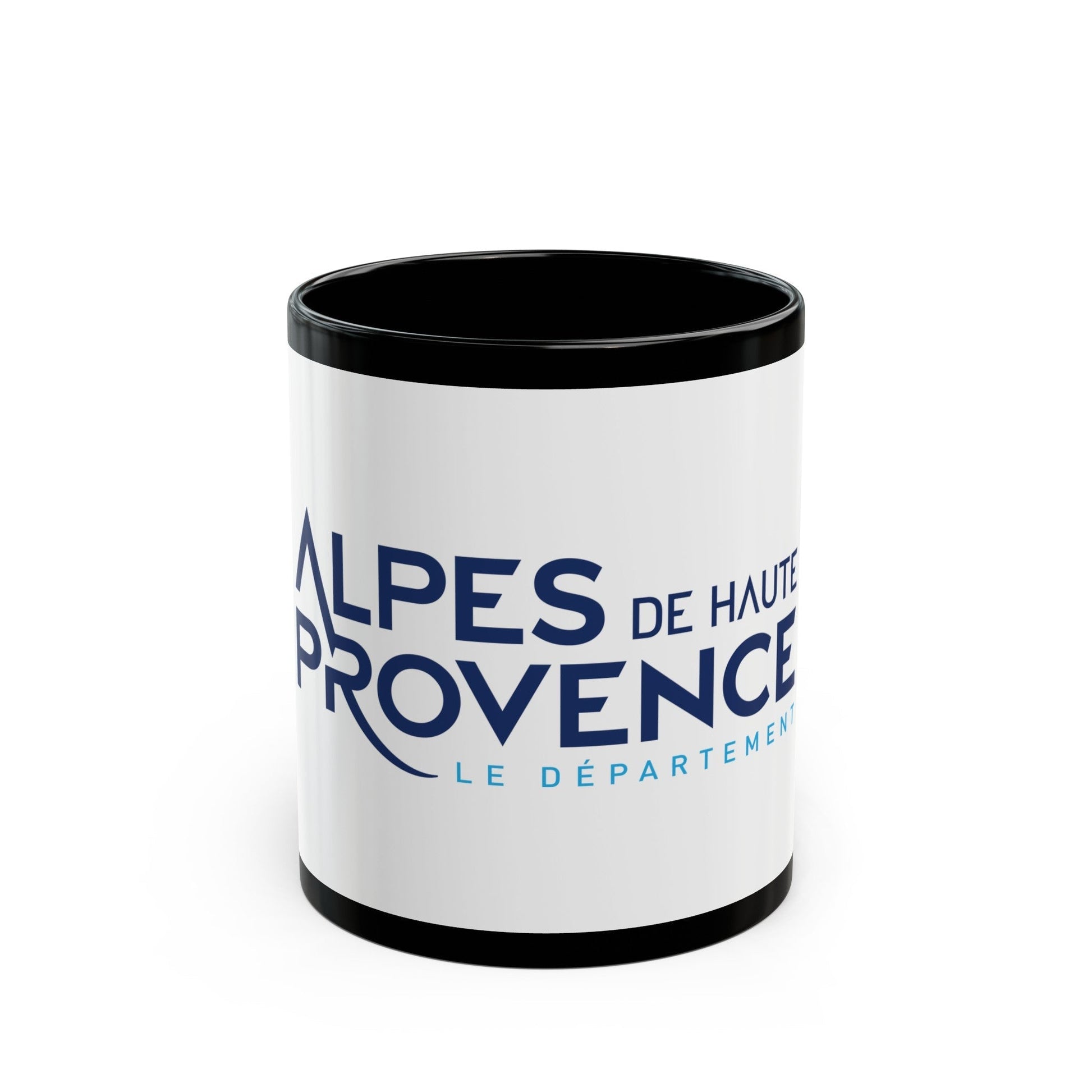 Flag of Alpes de Haute Provence France - Black Coffee Mug-11oz-The Sticker Space