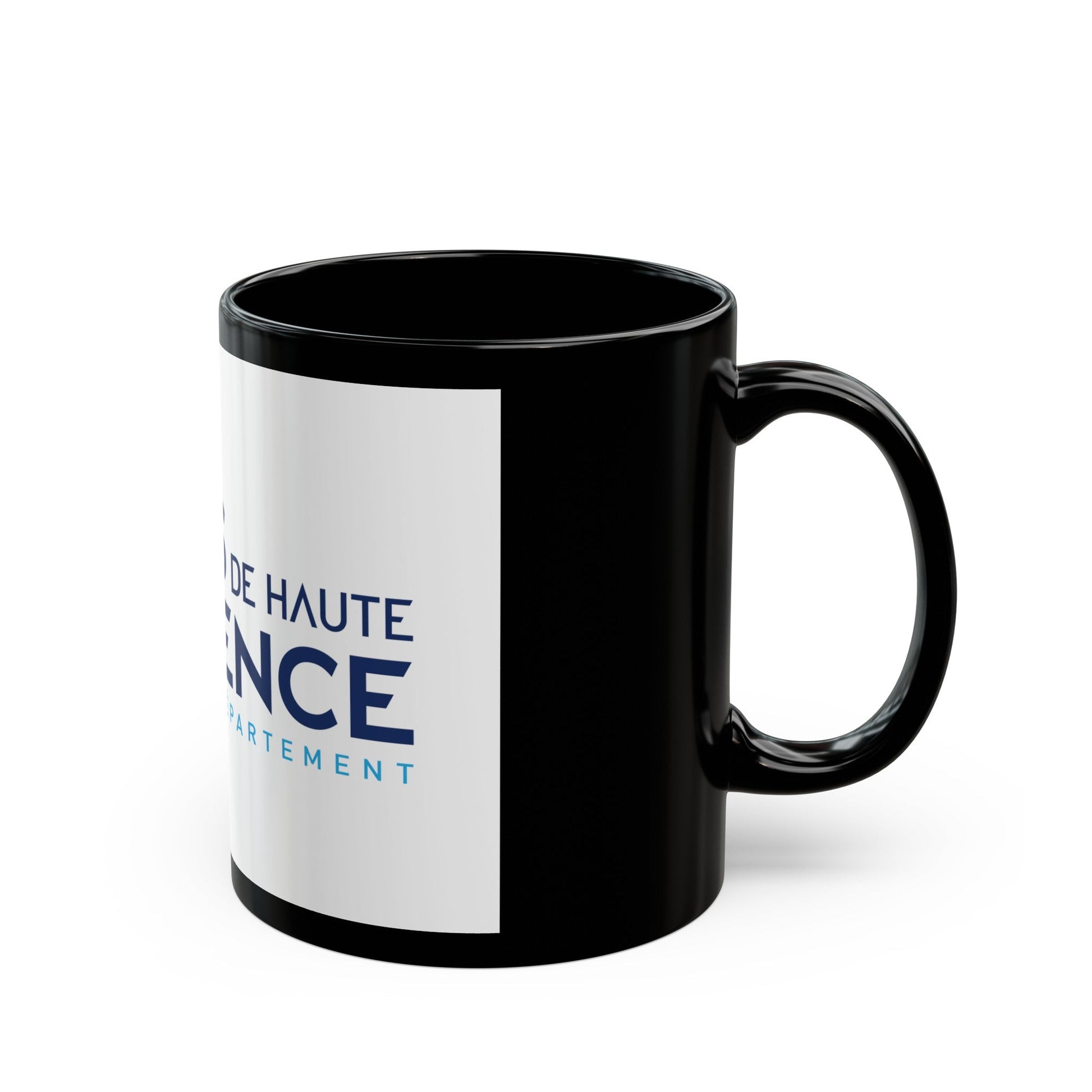 Flag of Alpes de Haute Provence France - Black Coffee Mug-The Sticker Space