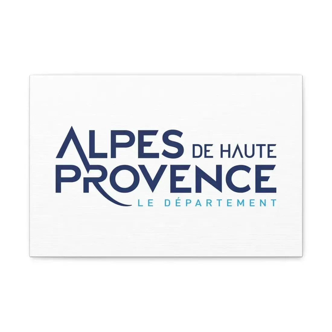 Flag of Alpes de Haute Provence France - Canvas Wall Art 18″ x 12″ 1.25" - The Sticker Space