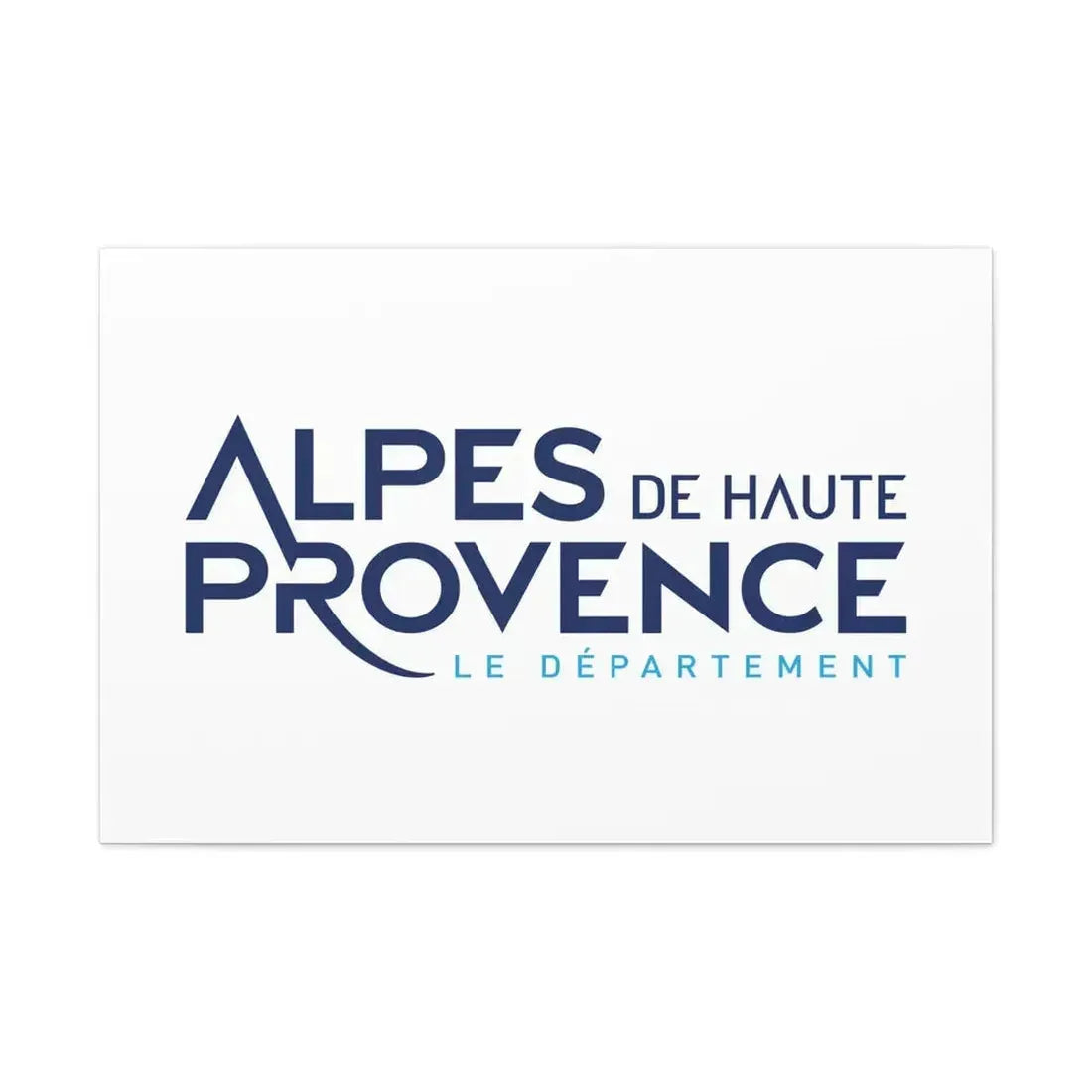 Flag of Alpes de Haute Provence France - Canvas Wall Art 36" x 24" 1.25" - The Sticker Space