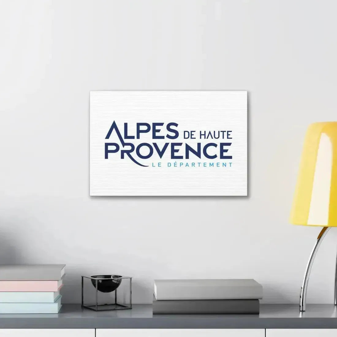 Flag of Alpes de Haute Provence France - Canvas Wall Art - The Sticker Space