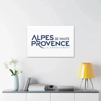Flag of Alpes de Haute Provence France - Canvas Wall Art - The Sticker Space