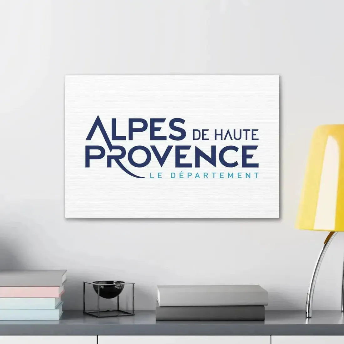 Flag of Alpes de Haute Provence France - Canvas Wall Art - The Sticker Space