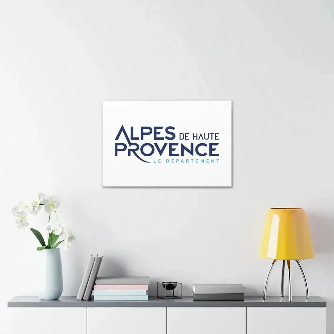 Flag of Alpes de Haute Provence France - Canvas Wall Art - The Sticker Space