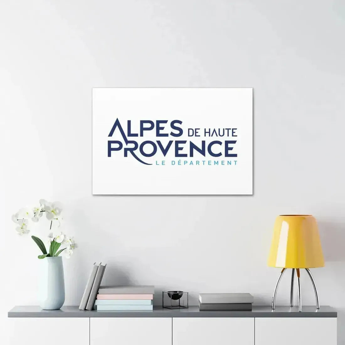 Flag of Alpes de Haute Provence France - Canvas Wall Art - The Sticker Space