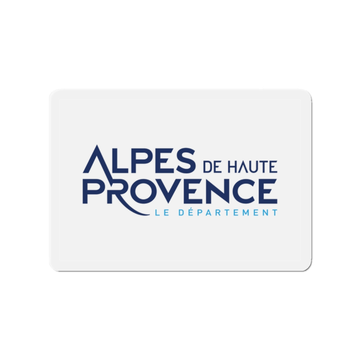 Flag of Alpes de Haute Provence France - Die-Cut Magnet-2" x 2"-The Sticker Space