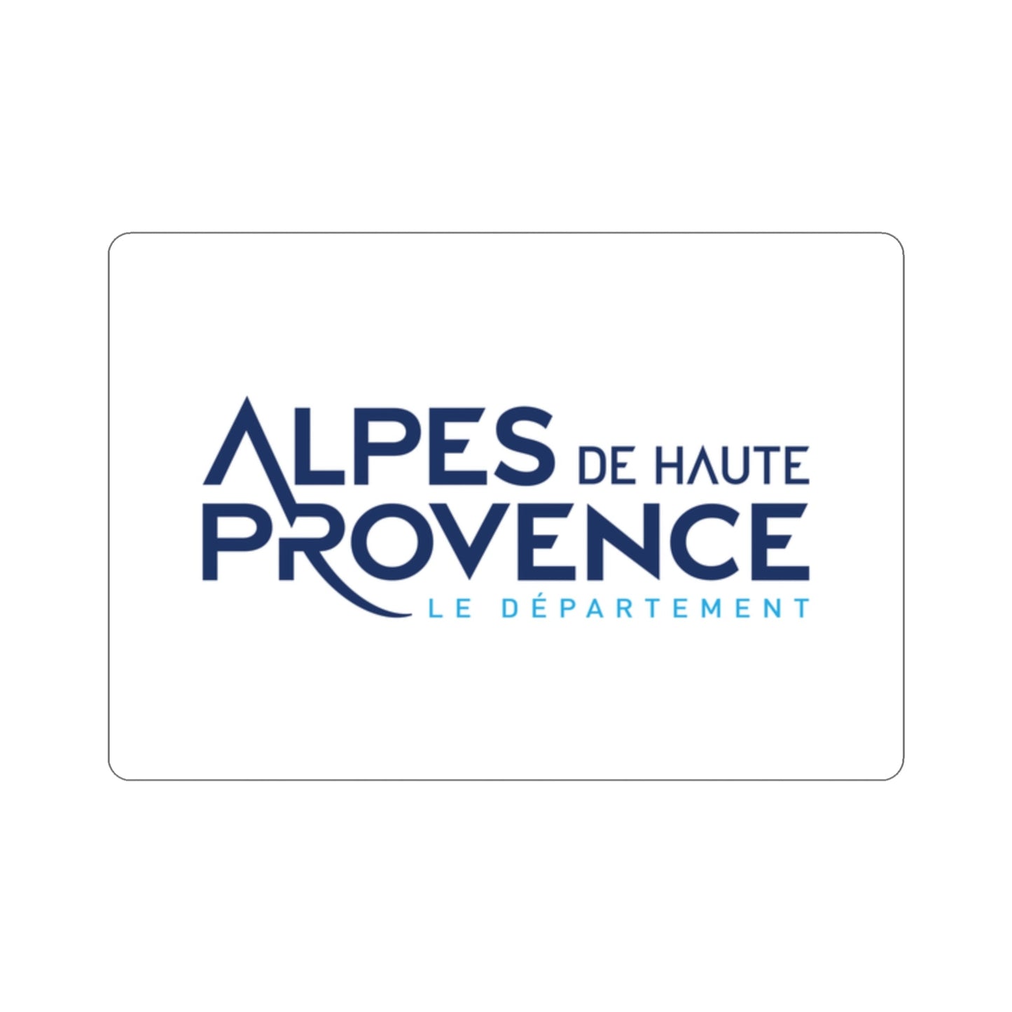 Flag of Alpes de Haute Provence France STICKER Vinyl Die-Cut Decal-2 Inch-The Sticker Space